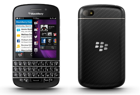 BlackBerry Q10, el primer #BlackBerry 10 con teclado QWERTY