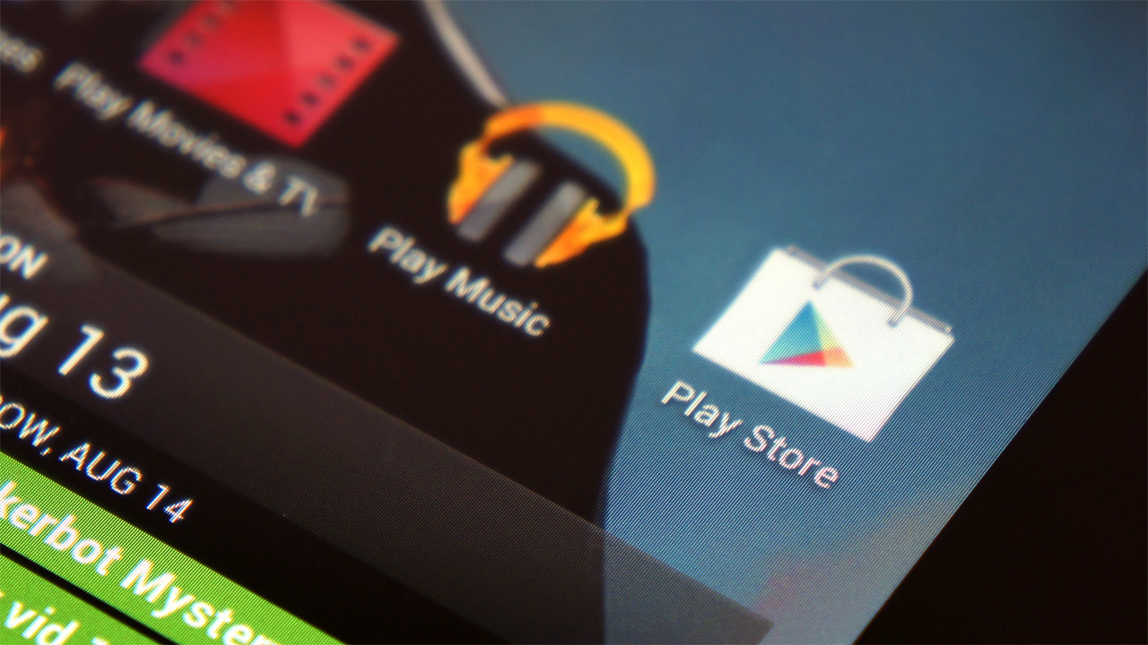 Paso 1 – Identifique el icono Google Play y App Store en su celular 1