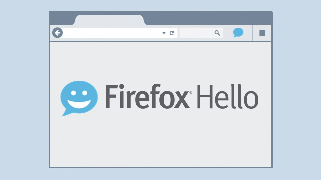 FireFox Hello listo para hacer llamadas desde el navegador