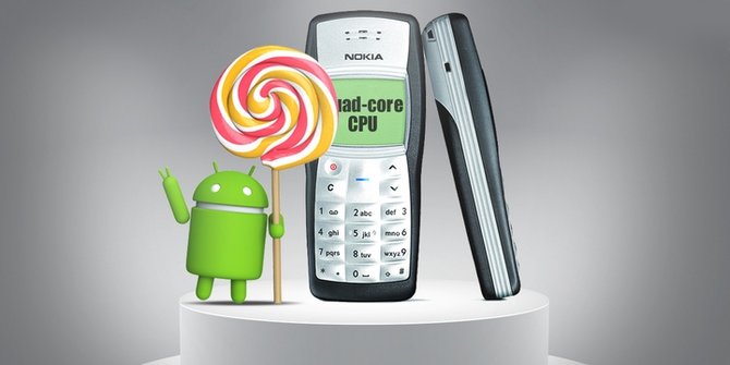 Nokia 1100 se filtra con Android Lollipop